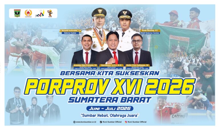 48 Cabor Lolos Verifikasi, Porprov XVI Digelar 2–14 Oktober 2026