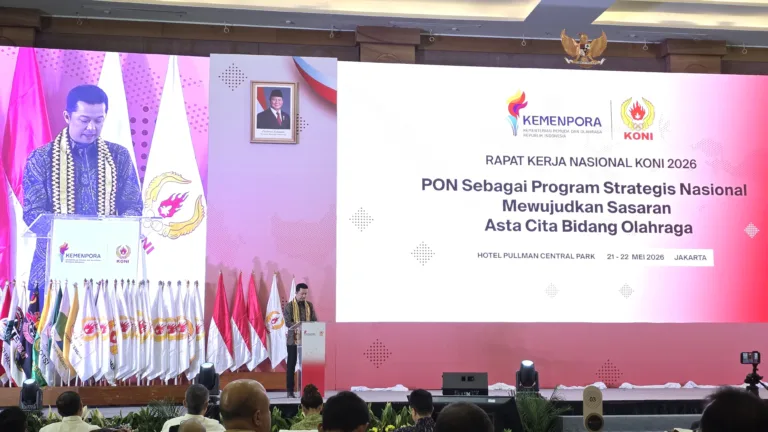Hadiri Rakernas KONI 2026, KONI Sumbar Siap Perkuat Pembinaan Atlet dan Sukseskan Porprov